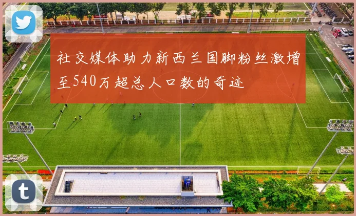 社交媒体助力新西兰国脚粉丝激增至540万超总人口数的奇迹