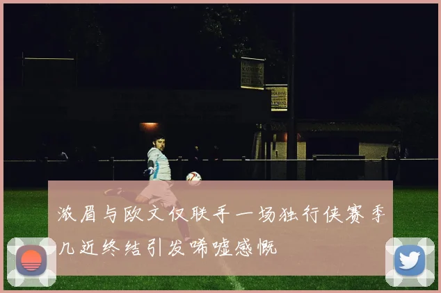 浓眉与欧文仅联手一场独行侠赛季几近终结引发唏嘘感慨